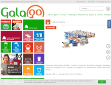 Tablet Screenshot of galago.pl